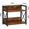 Wooden 2-Tier Spice Rack Kitchen Cabinet Organizer
