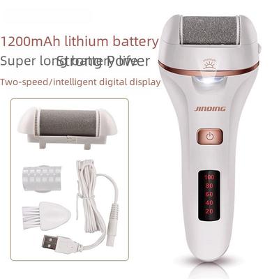 Jinding JD-506R Waterproof Electric Foot Grinder with Digital Display, Light Peeling, Callus and Dead Skin Remover.