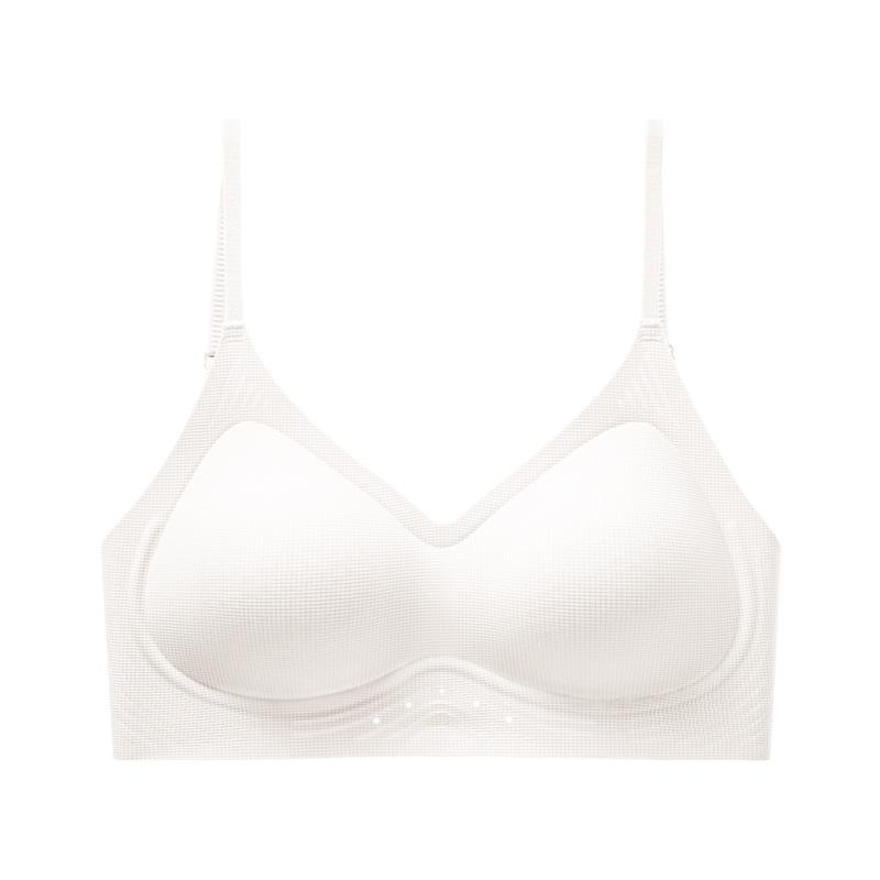 Summer Girls Thin 3D External Expansion Sexy Beauty Back Collection Pair of Milk Air Traceless Underwire Underwear