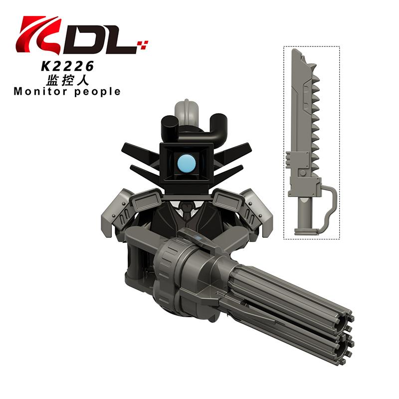 Duchess Toilet Man New Gman5.0 Blocks Female Special Forces Bricks For Toys Gifts Action Figures Building Blocks For Children