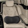 Back Cushion Black Memory Foam 46 x 24 x 11 cm
