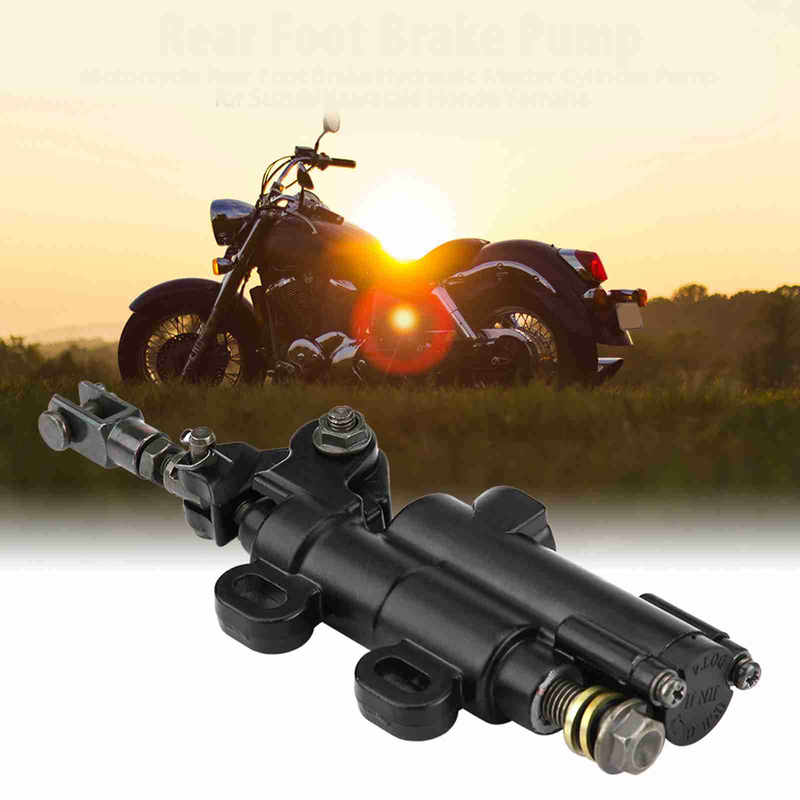 

Складной насос главного гидравлического цилиндра заднего тормоза мотоцикла для Suzuki Kawasaki Honda Yamaha