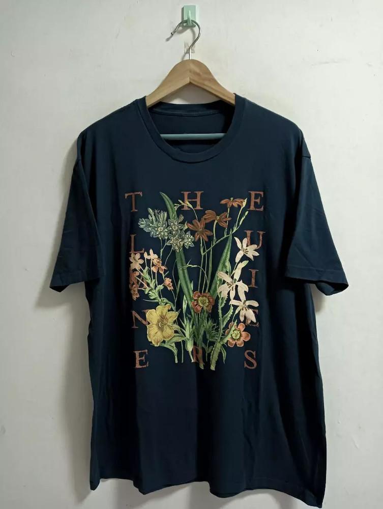 THE LUMINEERS BAND Album Flower Black T Shirt Full Size S-5XL Unisex T-Shirt L