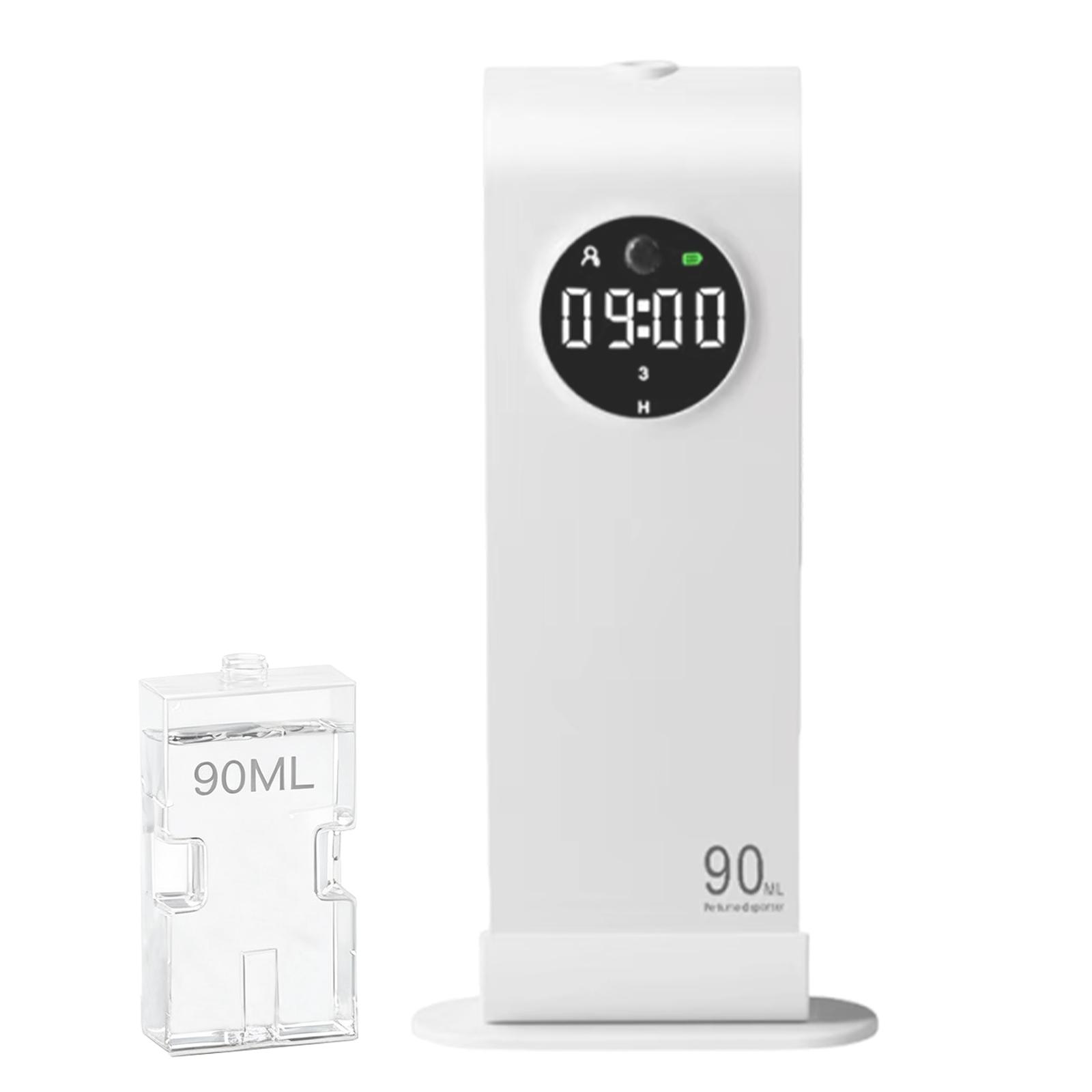 

Air Humidifier 90ml with Night Lights Aromatherapy Diffuser with Smart Sensor Air Freshener for Home Bathroom Living Room Toilet