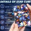 Star Cube Magic Cube Set, 2-in-1, Yoshimoto Cube, for Kids and Adults, Boys and Girls, Ages 8-12
