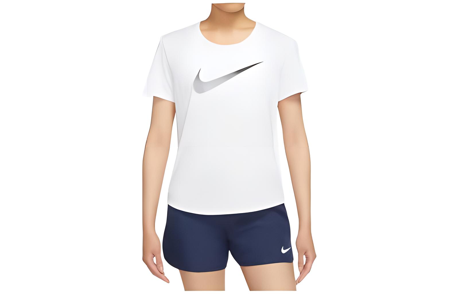 Nike Set in Sleeve T Shirt Women s White DX1026-100 L
