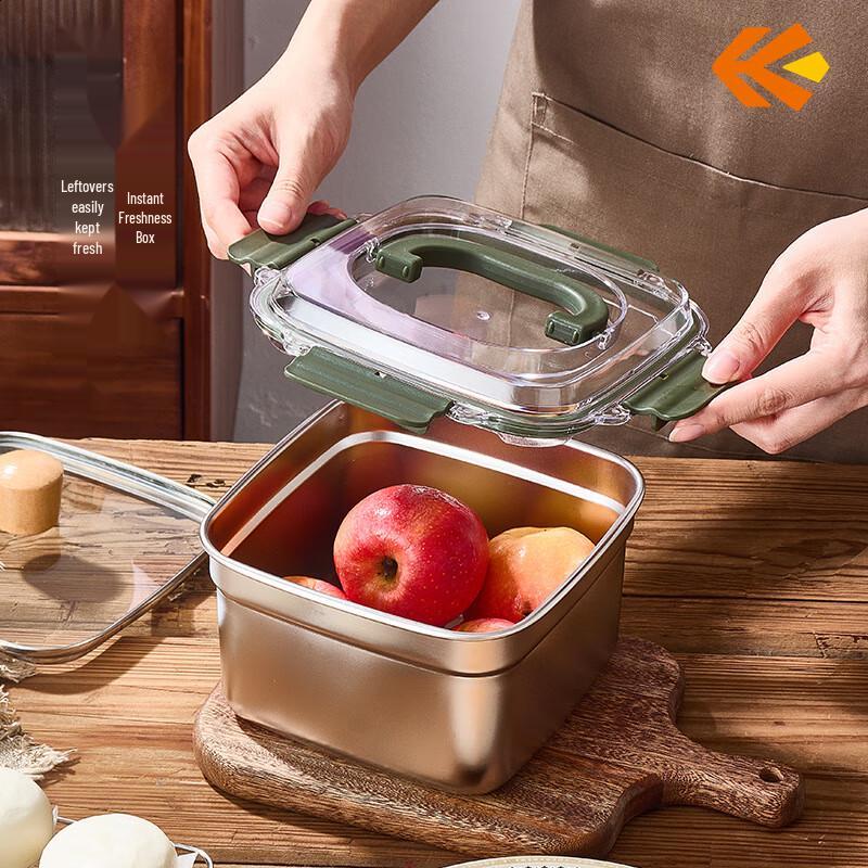 Mr. Jian Stainless Steel Multi-function Deep Fryer & Food Container
