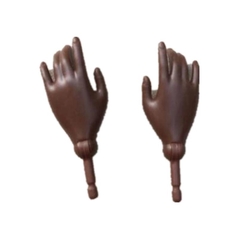 Universal 1/6 Doll Hands DIY Doll Decors Fashion Gesture Doll Hands Feet Accessories White Beige Color Doll Parts Girl Gifts Toy