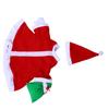 Xmas Goose Outfit Garden Yard Decoration Goose Clothing Costume for 23 Inch Statue with Hat
