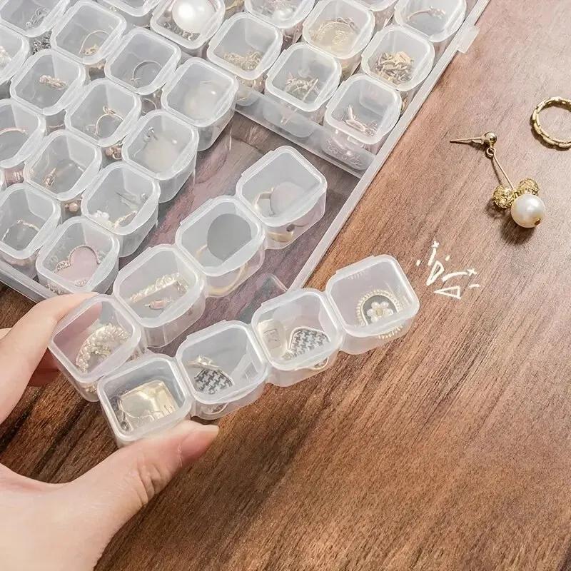 56 Grids Diamond Embroidery Box Diamond Painting Cross Stitch Tools Accessory Boxes Case Useful Storage Dismountable
