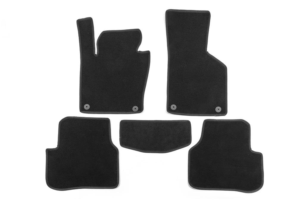 

Classic textile rugs (black) for Volkswagen Passat B6 2006-2012