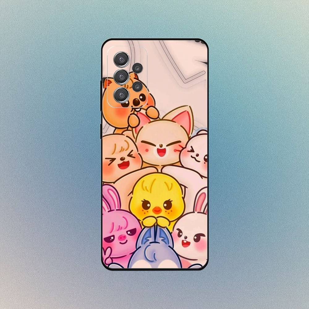 Cute A-ANITEEZ Phone Case For Samsung Galaxy S25,S24,S21,S22,S23,S30,With Bracket Cover