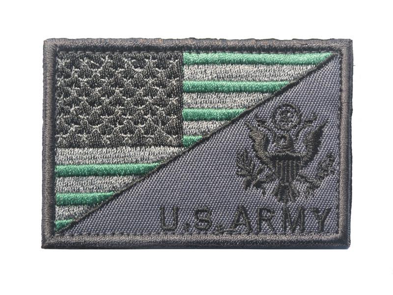 US Flag & Punisher Spartan Tactical Velcro Armband