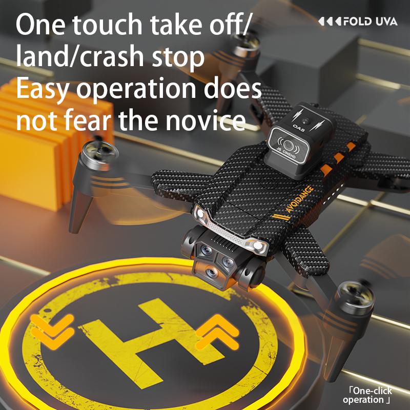 High Quality JS22 Fpv Brushless 4k Drone with  3 Cameras Obstacle Avoidance Optical Flow Racing Drones  Quadcopter Toys