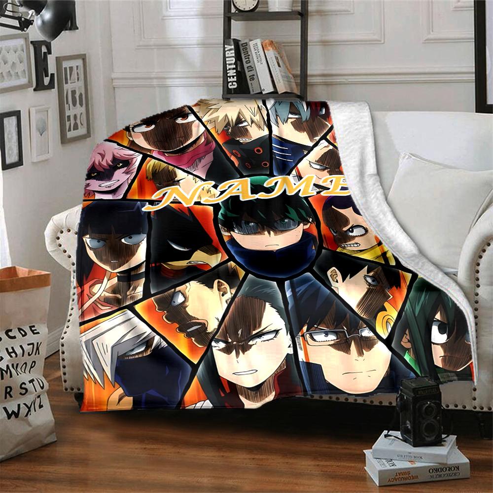 Custom 1pc Adventure Demon World Blanket, Soft And Comfortable Blanket, Casual Warm, Camping Travel Blanket, Birthday Gift Q912114