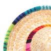 Adjustable Costume Dog Supplies Pet Ornaments Mexican Straw Cap Sombrero Pet Straw Hat