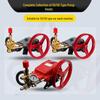 Commercial High-Pressure Washer Pump Head Assembly