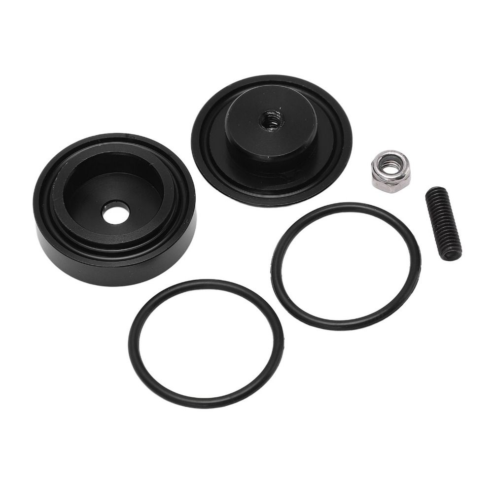 Black Color Rear Wiper Delete Kit Silver Aluminum Hole Plug Cap Hatchback Vehicles