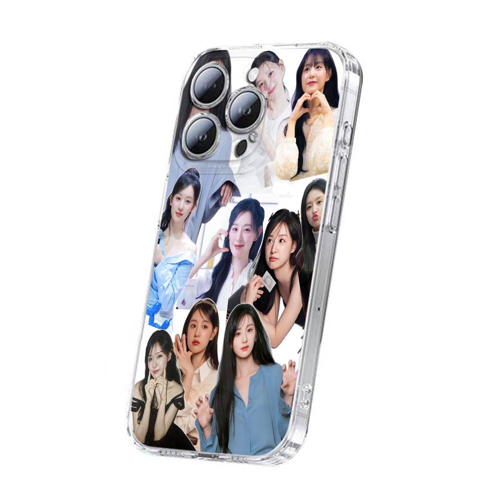 Чехол для телефона актрисы К-Ким Джи Вон Для iPhone 17,16,15,14,13,12,11,Plus,Pro,Max,Plus,E,Air,Mini Прозрачный iPhone11