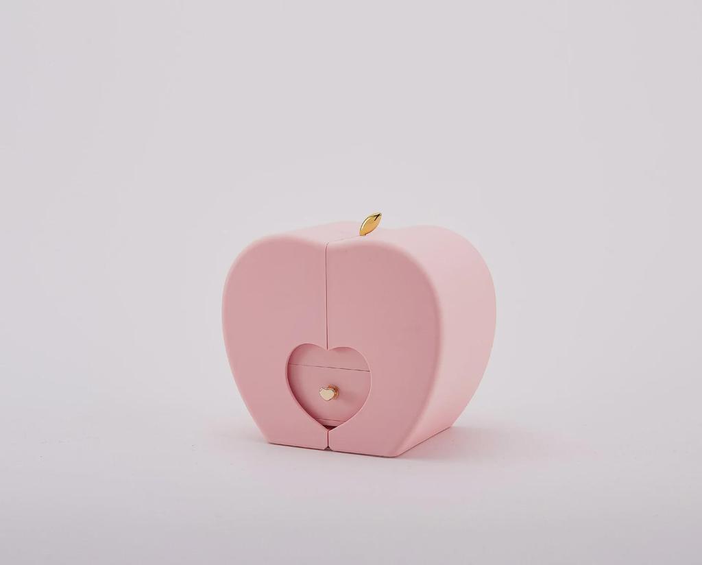 Eple Rose Smykkeskrin - Jul, Valentinsdag, Morsdag Preservert Blomstergave