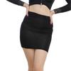 High Cut Tight Pencil Cute Skirt Ice Silk Smooth See Through Micro Mini Skirt Transparent Night Club Skirt High Waist F7