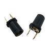 2Pcs 170790 Car Side Light Bulb Holder for 6V/12V/24V Ba9s 989/233 Lamp Holder for Car Motorcycle Scooter Lighting Components