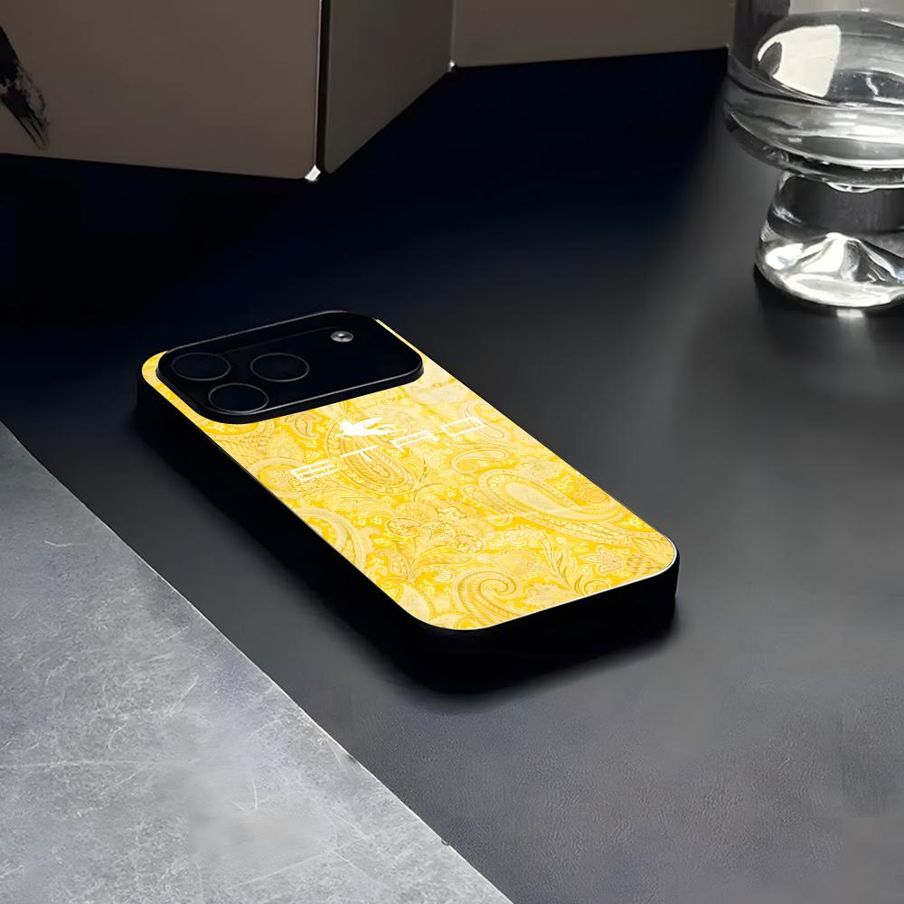 Women Etros Phone Case Glass For IPhone17 Air 16 15 17 14 Pro Max 13 Durable 12 11 X XS XR Plus For Samsung S 25 24 23 22