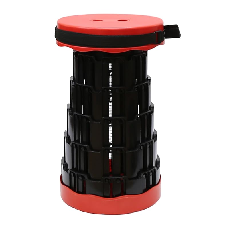 

Taka industry S-83 telescoping chair black/red