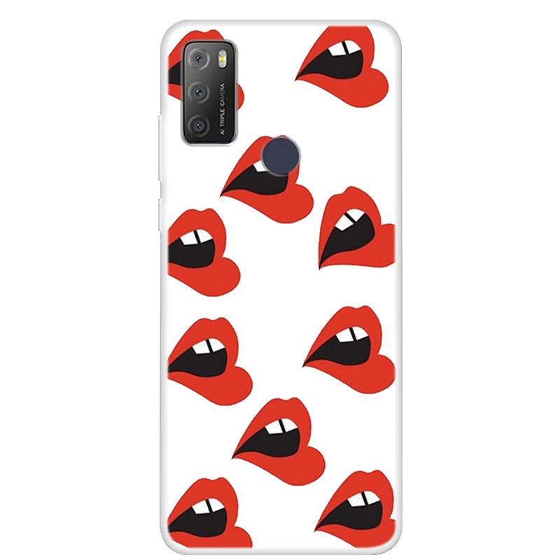 Pro Alcatel 1S 2021 Case Luxusní silikonový TPU měkký kryt na telefon pro Alcatel 1S 2020 Nárazuvzdorný roztomilý TPU nárazník Fundas Coque