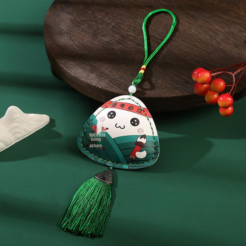 

Набор для самостоятельного изготовления цзунцзы для фестиваля драконьих лодок: Подарок ручной работы на экзамены в средней школе с подвеской High Zongzi