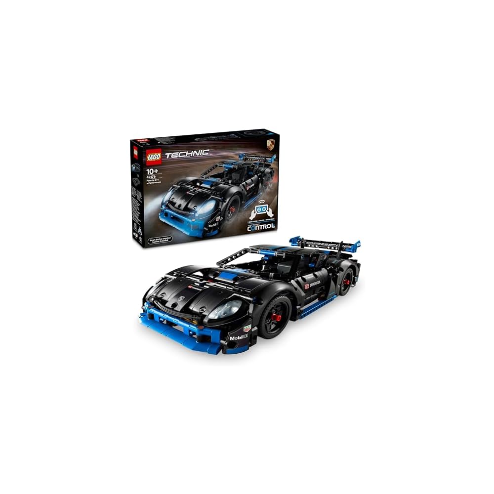 

LEGO Technic Porsche GT4 e-Performance Race Car Toy Building Set for Kids 10-12 Years Old 42176