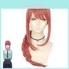 Beautiful Makima Cosplay Wig In Pink Braid Style Perfect For Halloween And Anime Shows