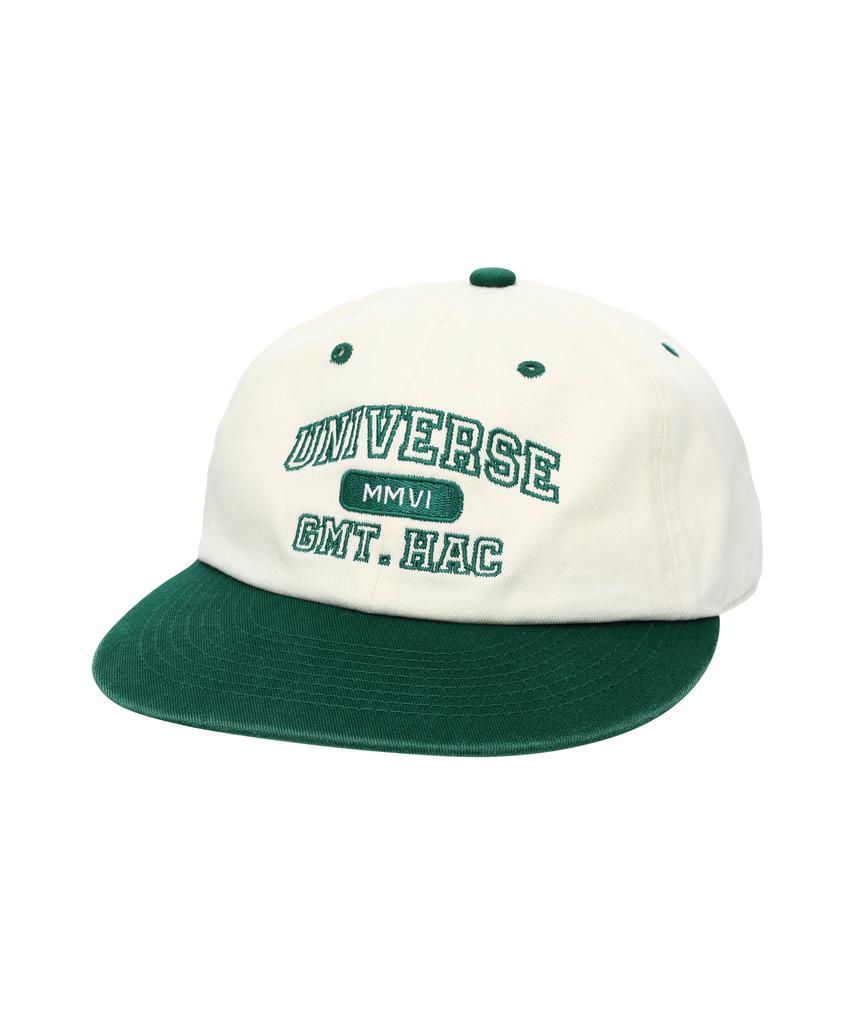 Yunibeoseugameonteu Ug Two-Tone Logo Washed Cap_Green