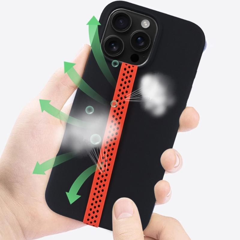 Adjustable Universal Secure Silicone Phone Lanyard Wristband Nonslip Holder for Wrist Comfort Commuting And Travel Use
