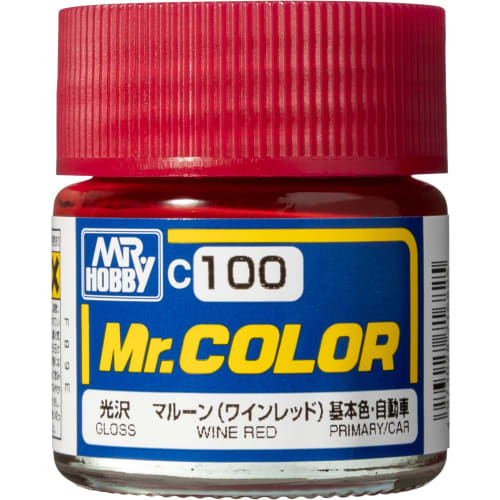 

GSI Creos GSI Creos Mr. Color Maroon Gloss 10ml Model Paint C100