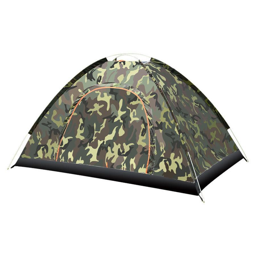 3-4 Person Outdoor Camping Tent, Automatic Folding Beach Tent, Quick Setup Windproof Camping Tent