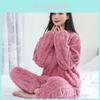 Komfort Wear Kuscheliges Baumwollplüsch Winter-Schlafanzug-Set Für Paare Indoor Outdoor