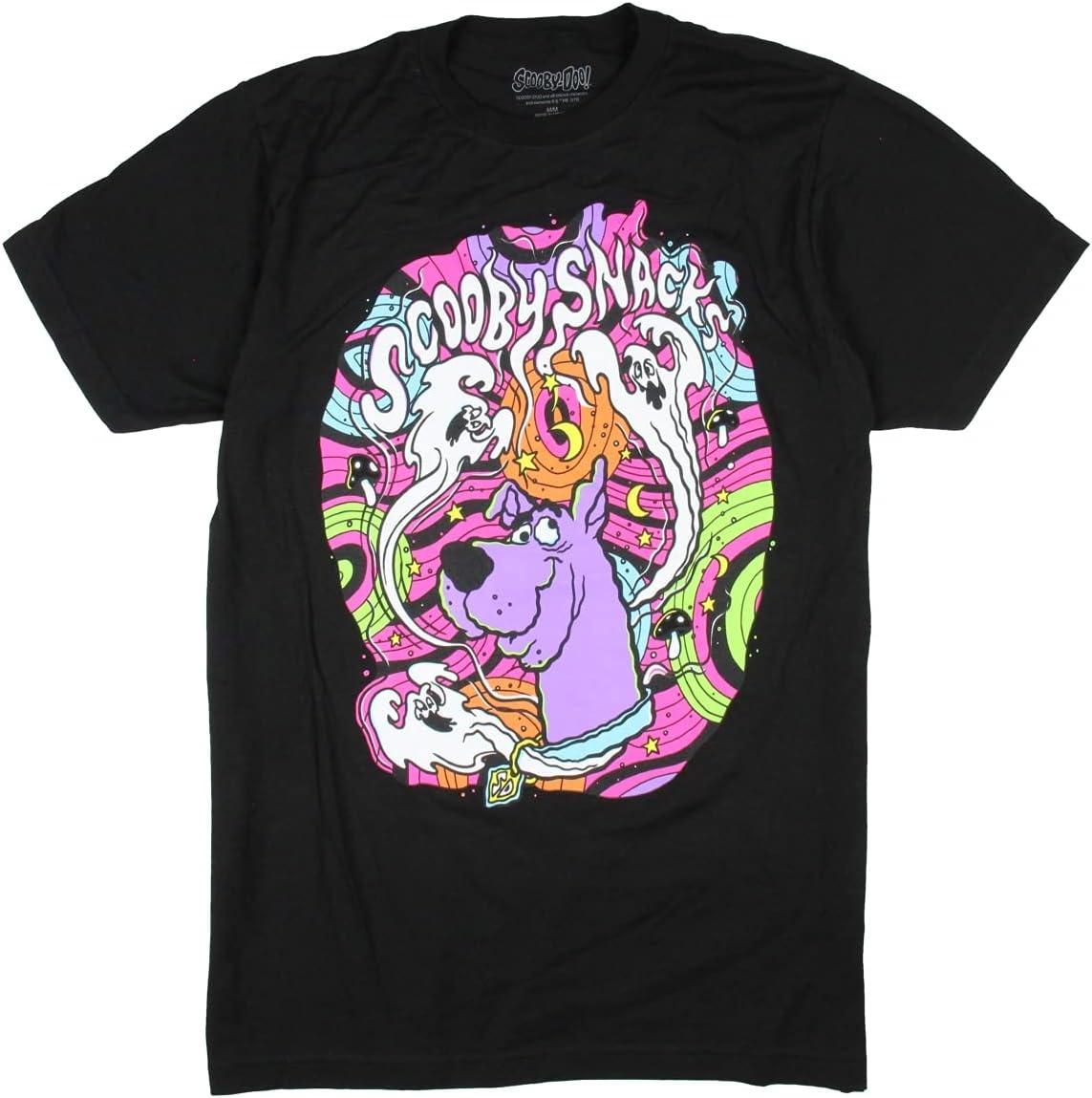 

Мужская футболка Scooby-Doo с психоделическим дизайном Scooby Snacks , X-Large 840161467744 B0979J7XVM X002XH0XFV S чёрный