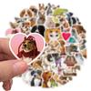 52 Cute Funny Animal Graffiti Stickers DIY Decorative Suitcase Notebook Waterproof Stickers