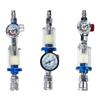 Pneumatic Tool Accessory Oil Water Separator Air Pressure Regulator Gauge Adjustable Flow Control Plastic Filter