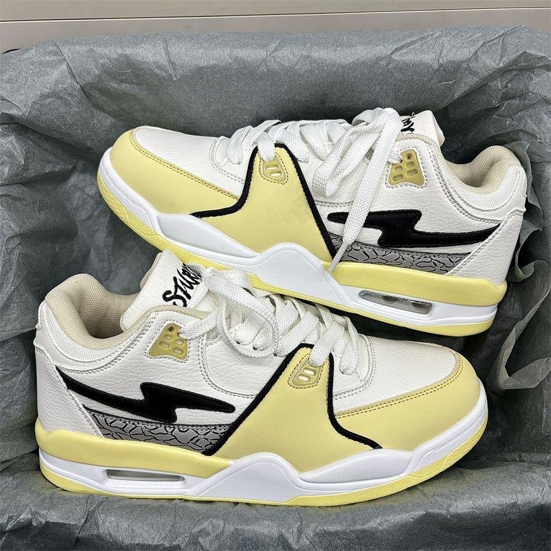 Sommer neue vielseitige Studenten Freizeit Paar Herren- und Damen-Board-Schuhe Koreanische Version Nischentrend Luftpolster Retro Sportschuhe