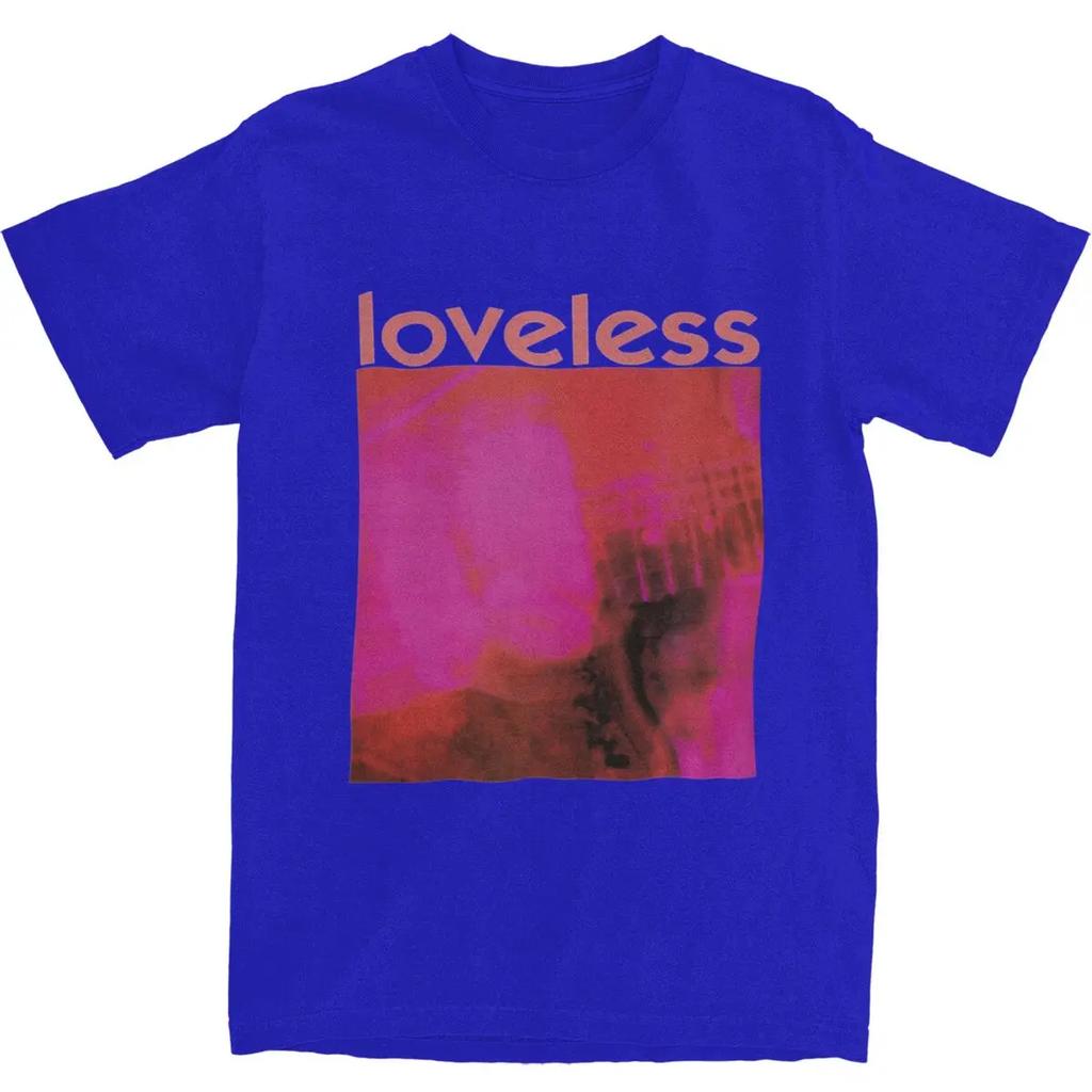 Cotton T Shirt Men Women My Bloody Valentine Loveless T-Shirts Top Tee Clothes New Arrival T Shirts for Men