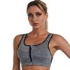 Damen-Sport-BH mit Reißverschluss, stoßfest, Tank-Top, Yoga-Unterwäsche für sportliche Frauen, Übergröße, Bodybuilding, Laufen, Sport-BHs, Dessous