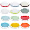 Nordic Melamine Round Plate, Imitation Porcelain Bone Dish, Commercial Restaurant Snack & Side Plate.