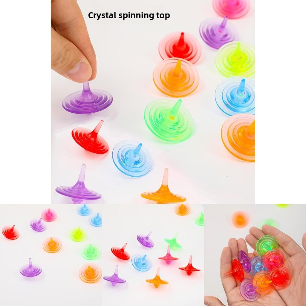 Crystal Spin Gyroscope Toy For Children With Colorful Water Design For Kids Gift And Educational Play