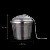 1PC Seasoning Ball Stainless Steel Household Filter Screen Stew Filter Tea Hot Pot Supplies Colanders Kitchen Tools