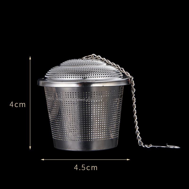 1PC Seasoning Ball Stainless Steel Household Filter Screen Stew Filter Tea Hot Pot Supplies Colanders Kitchen Tools