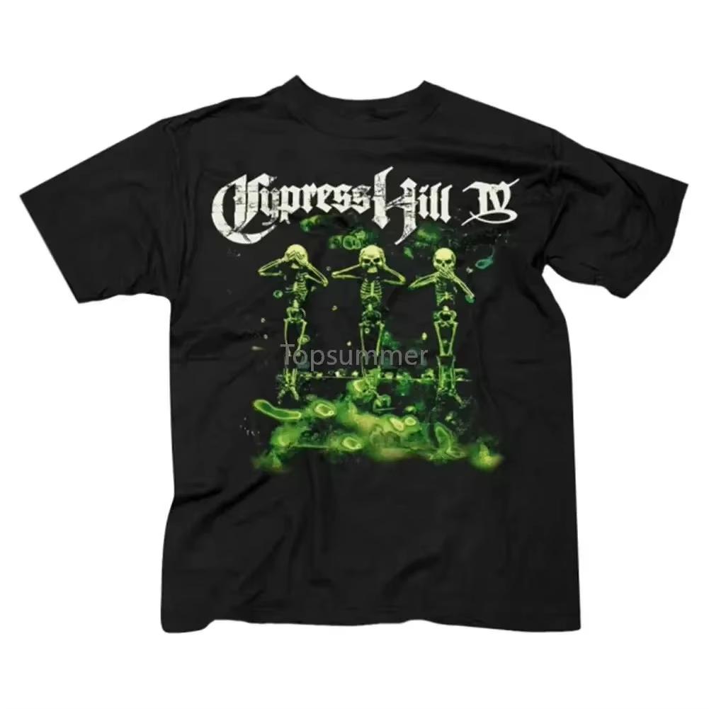 2025 Cypress Hill Unisex T-Shirt Insane In The Brain Men Women Print T Shirt Trend Streetwear Summer Clothing Tops Tee