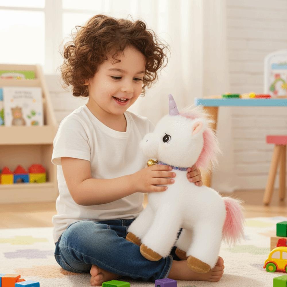 Lifelike Horse Horse Plush Toy Cozy Stuffed Stuffed Horse Doll Lovely Horse Plushie Doll  Kid Toy