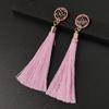 Europäischer & Amerikanischer Modetrend Damen Rosenquasten-Ohrringe - Überlanges Design